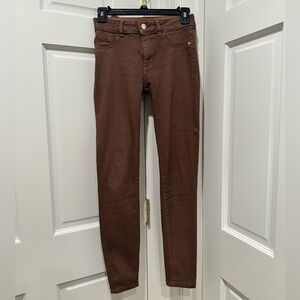DL1961 Women's Chocolate Emma Skinny Low Rise Instasculpt Jeans